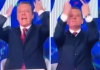 Baracchini sospeso dalla conduzione dopo il gesto in diretta, direttore RaiNews: “Tuteliamo la testata”