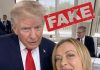 Meloni-Trump, deputato M5S pubblica ‘selfie’. Fratelli d’Italia: “Foto creata con AI, magistratura agisca”
