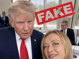 Meloni-Trump, deputato M5S pubblica ‘selfie’. Fratelli d’Italia: “Foto creata con AI, magistratura agisca”