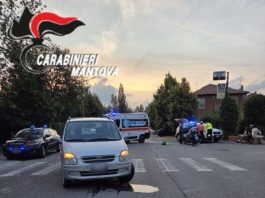 Sermide e Felonica, motociclista 53enne ferito nello scontro con un’auto