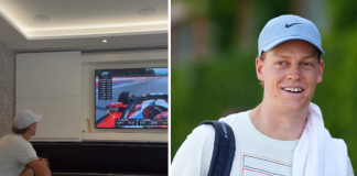 Sinner passione F1, Leclerc ‘sorpassa’ e Jannik… esulta – Il video