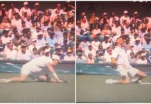 Sinner, paura a Wimbledon: brutta caduta con Kecmanovic