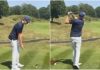 Sinner prepara Wimbledon giocando (male) a golf