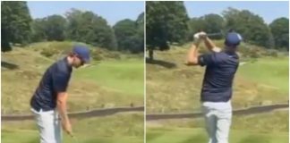 Sinner prepara Wimbledon giocando (male) a golf