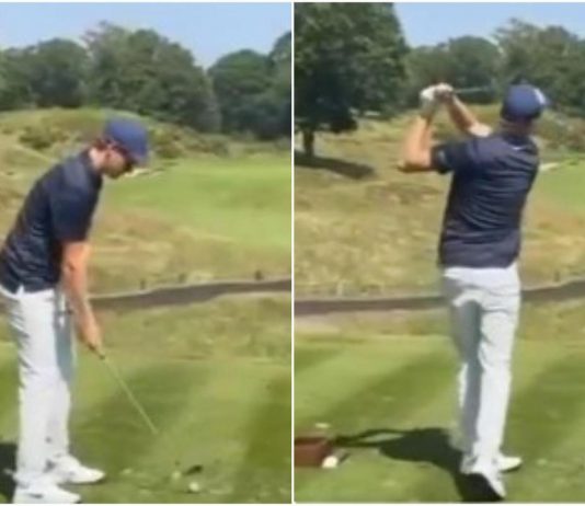 Sinner prepara Wimbledon giocando (male) a golf