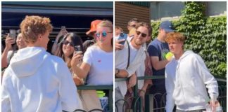Sinner, entusiasmo a Wimbledon: autografi e selfie con tifosi