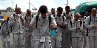 Sudafrica, arrivo show ai Mondiali: canti e balli prima del Messico