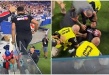 Mondiali, invasione di campo (fallita) durante Stati Uniti-Paraguay