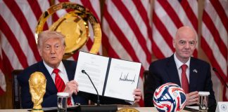Mondiali, Infantino: “Trump consegnerà la Coppa del Mondo insieme a me”
