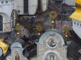 Ondata di raid russi sull’Ucraina, 9 morti e gravi danni a monastero patrimonio Unesco