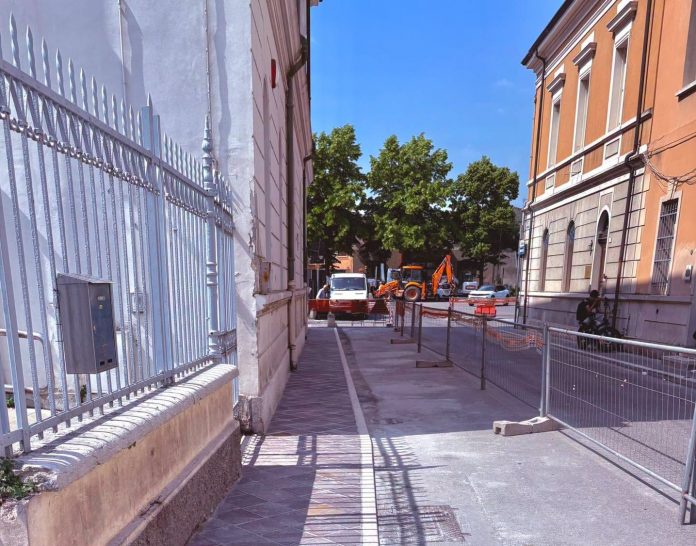 via Manzoni riqualificata