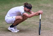 Zverev, paura ad Halle: malessere contro Fritz, poi perde la partita