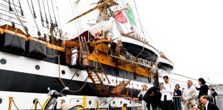 Vespa e Amerigo Vespucci, incontro simbolo dell’Italia a New York