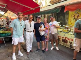 L’Ambasciatore Usa Fertitta a Palermo, un tour della città dal Massimo a Ballarò