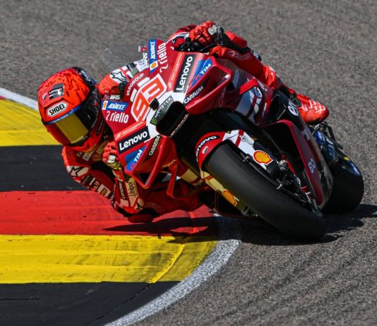 Marc Marquez vince il Gp di Germania davanti ad Ogura, Martin quinto