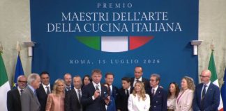 Meloni e Lollobrigida premiano 10 Maestri dell’Arte della Cucina Italiana