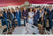 Vinitaly.Usa si presenta a bordo della nave Vespucci nella tappa di Quebec City