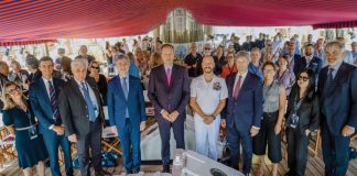 Vinitaly.Usa si presenta a bordo della nave Vespucci nella tappa di Quebec City