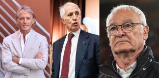 Malagò “Mancini sarà il ct, Ranieri dt, con Maldini separazione consensuale”