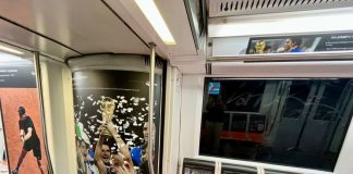 Atac, “Tra sport e trasporto” la mostra di foto nei vagoni della metro A