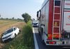 Asola, maxi tamponamento lungo via Brescia: un’auto finisce nel fosso