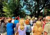 Suzzara, il parco parrocchiale di Brusatasso intitolato alla memoria di don Alberto Gozzi