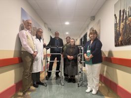 Nuovi deambulatori per l’Area Chirurgico Ortopedica di Pieve di Coriano grazie alla donazione Rotary