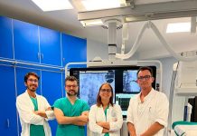 Defibrillazione, all’ospedale Carlo Poma il primo impianto del catetere più piccolo al mondo