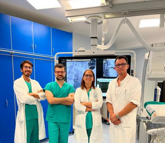 Defibrillazione, all’ospedale Carlo Poma il primo impianto del catetere più piccolo al mondo