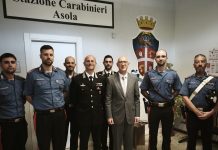 Asola, il prefetto Roberto Bolognesi in visita alla stazione dei carabinieri