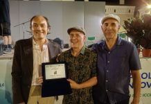 Rivarolo Mantovano, in piazza Finzi la consegna del Premio Kramer a Simone Guiducci
