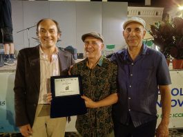 Rivarolo Mantovano, in piazza Finzi la consegna del Premio Kramer a Simone Guiducci
