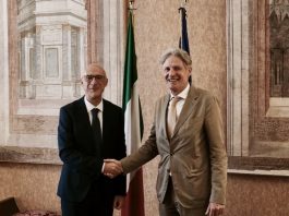 Mantova, il prefetto Bolognesi incontra il presidente del Tribunale De Luca