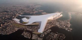 Salotti, design ‘a razza’ e niente finestrini: nel 2030 arriva aereo del futuro