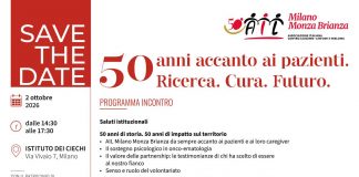 Tumori, Ail Milano Monza Brianza celebra 50 anni accanto ai pazienti oncoematologici