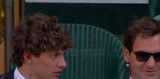 Antonelli a Wimbledon, giornata nel box ‘reale’ con Federer