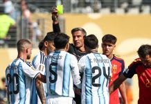Spagna-Argentina, maxi rissa, infortuni e un rosso. E Messi prova a far espellere Cucurella