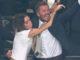 Inghilterra segna e Victoria Beckham questa volta… esulta