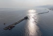 Webuild, la Diga di Genova raggiunge 1.240 metri di estensione