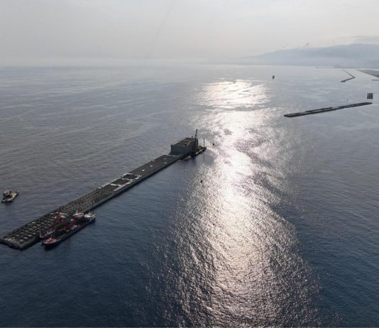 Webuild, la Diga di Genova raggiunge 1.240 metri di estensione