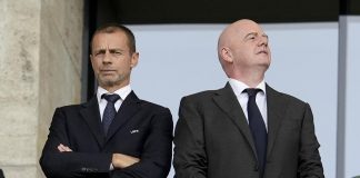 Uefa contro il piano Infantino: “Boicottiamo competizioni Fifa finchè non ci sarà un passo indietro”