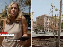 Cnn: “Roma ha speso milioni per riqualificare piazza Risorgimento, ora alberi secchi e fontane non ci sono”