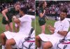 Wimbledon, lo scherzo di Djokovic e la raccattapalle trema