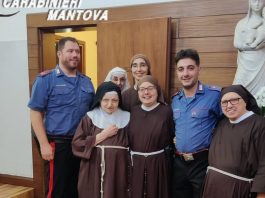 Curtatone, alimenti e cosmetici rubati, ma non reclamati: merce donata alle Clarisse