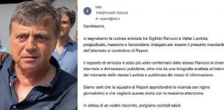 Ranucci, Fratelli d’Italia scrive a Report: “Segnaliamo curiosa amicizia con Lavitola”