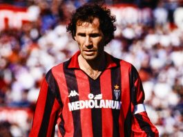 E’ morto Franco Baresi, la leggenda del Milan aveva 66 anni