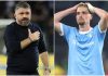 Lazio, Gattuso litiga con Taylor e lo caccia dall’allenamento