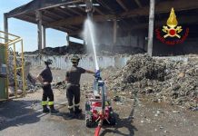 Castiglione, forte odore di bruciato in mattinata: operazioni bonifica incendio Lonato. Volpi: “Nessun allarme”