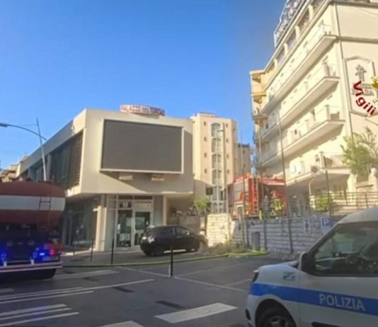Rimini, incendio in hotel e Gabicce Mare: soccorsa una donna