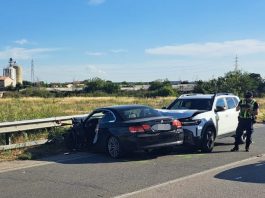 Castiglione, frontale tra due auto, coinvolti anche camion e moto. Persona elitrasportata a Brescia